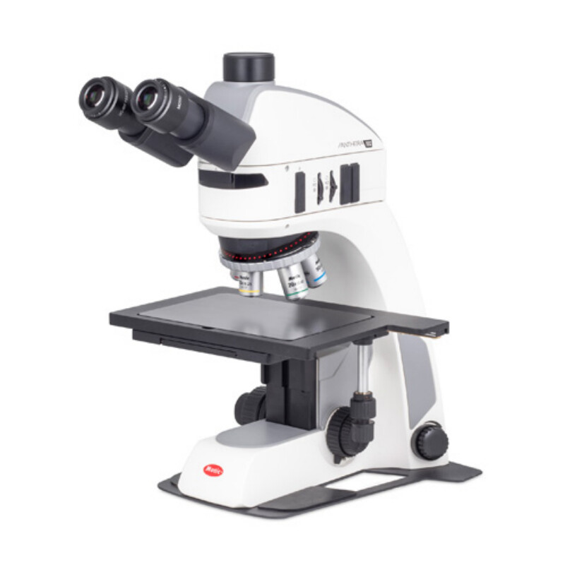Motic Microscoop Panthera TEC MAT BD-T trino; infinity, plan, 50x-500x, 10x/22mm; Al/Dl, LED, 3W